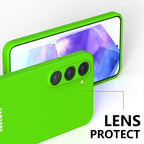 For Samsung Galaxy S26 S25 S24 S23 S22 Plus FE Ultra A56 A55 A54 A17 A16 Silicone Case Shockproof Soft-Touch Back Cover Funda