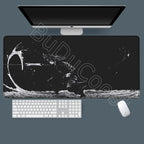 New HD Printing Miyamoto Musashi Vagabond Manga Mousepad Large Gaming Compute XXL PC Keyboard Mouse Mat Non-slip Rubber Desk Mat