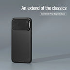 Nillkin for iPhone 18 Pro Max / 17 Pro Max Magnetic Case CamShield Prop Camera Cover Stand Hard PC Protection Back Cover Case