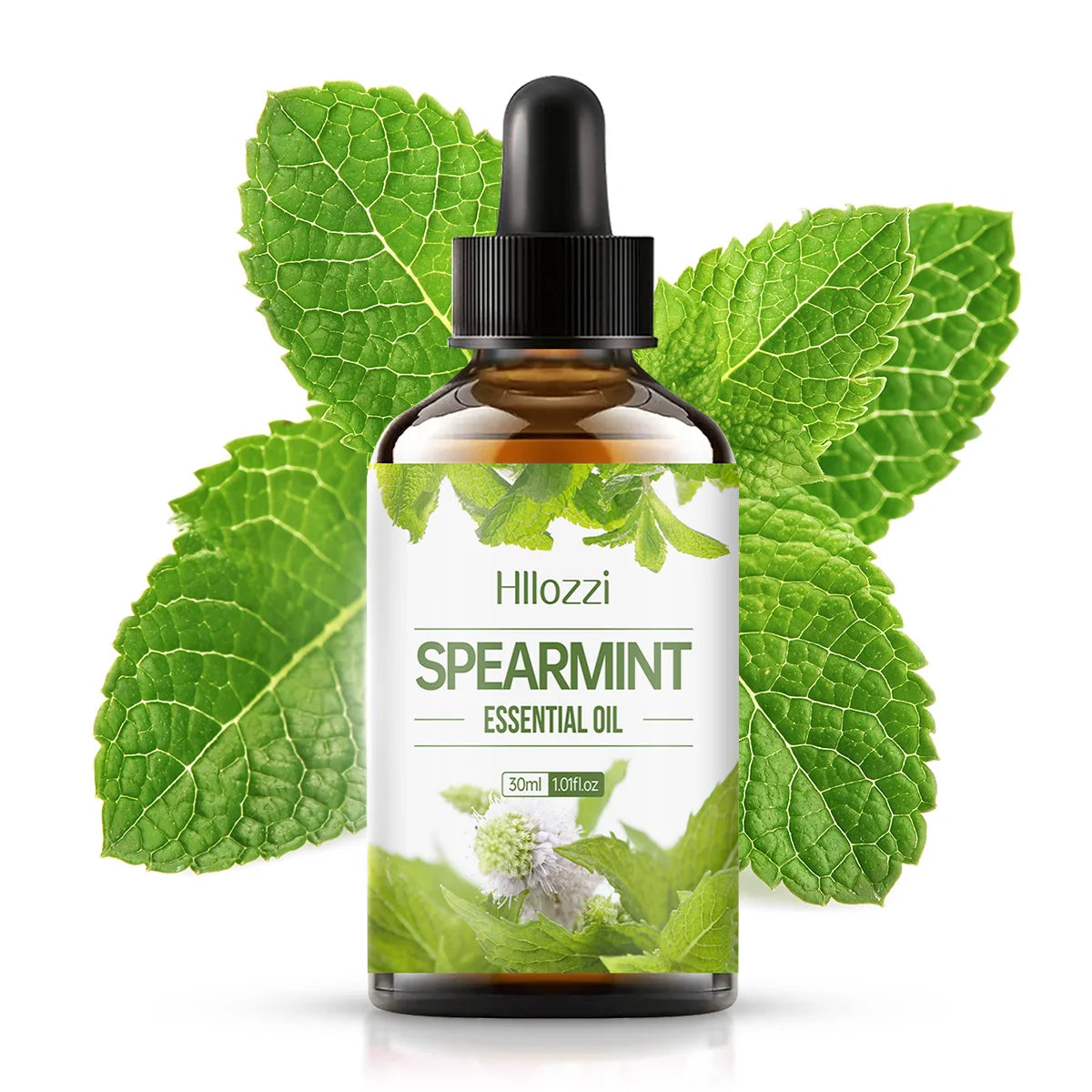 SPEARMINT ESSENTIAL OIL a high-quality moisturizing nourishing massage oil with a refreshing scent, suitable for all skin types