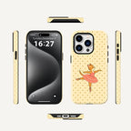 Fcicicase Polka Dot Pattern Case For Iphone 18 17 16 Pro Max 15 14 13 12 Plus 11 For Magsafe Wireless Charge PC +TPU Covers Capa