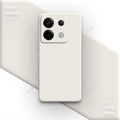 Original Square Liquid Silicone Phone Case for Xiaomi Poco X6 PocoX6 Pro 5G Lens Protection Soft Couples Cover Thin Fundas Coque