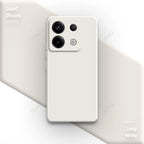 Original Square Liquid Silicone Phone Case for Xiaomi Poco X6 PocoX6 Pro 5G Lens Protection Soft Couples Cover Thin Fundas Coque