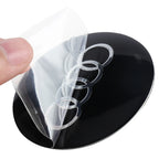 56/60/65MM Car Wheel Hub Caps Auto Emblem Tyre Center Covers Accessories For Audi A1 A2 A3 A4 A5 A6 A7 A8 Quyttro Sline RS Q2 Q3