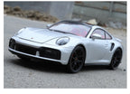 1:24 Porsche 911 992 Turbo S Alloy Sports Car Model Diecast Metal Racing Vehicles Car Model Simulation Sound Light Kids Toy Gift