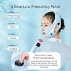 Facial EMS Lifting Machine Chin Cheek Slimming Strap Facial Shaping Massager Double Chin Removal V Line Lift Belt Skin Care Tool