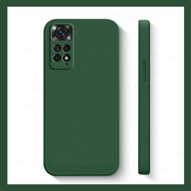 Case For Xiaomi Redmi Note 11 Case Redmi Note 11 10 10s 11s 12 12s 13 Pro Plus 5G Cases Shockproof Liquid Silicone Phone Cases