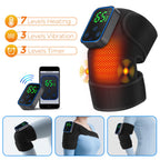 Enlarge Electric Heating Shoulder and Knee Massager 3 Levels Electric Vibration Muscle Relax Belt For Arm Muscle