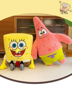 35-100CM SpongeBob Doll SquarePants Patrick Star Plush Anime Cartoon Toy Soft Cute Stuffed Collection Children's Birthday Gift
