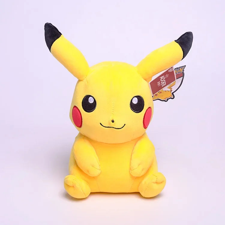 18-25CM Pokemon Pikachu Plush Doll Toy Anime Kawaii Squirtle Charmander Bulbasaur Stuffed Toys Cartoon Children Birthday Gift