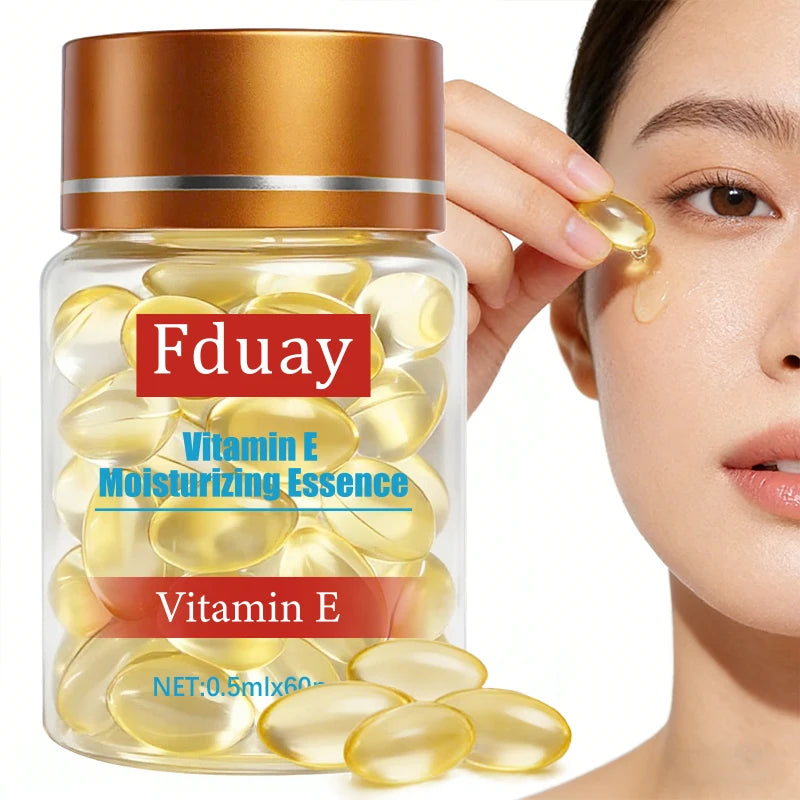 Vitamin E Skin Care essence, Retinol Vitamin E Deep Moisturizing Capsule essence, Moisturizing, Firming and Smoothing Skin, Cont