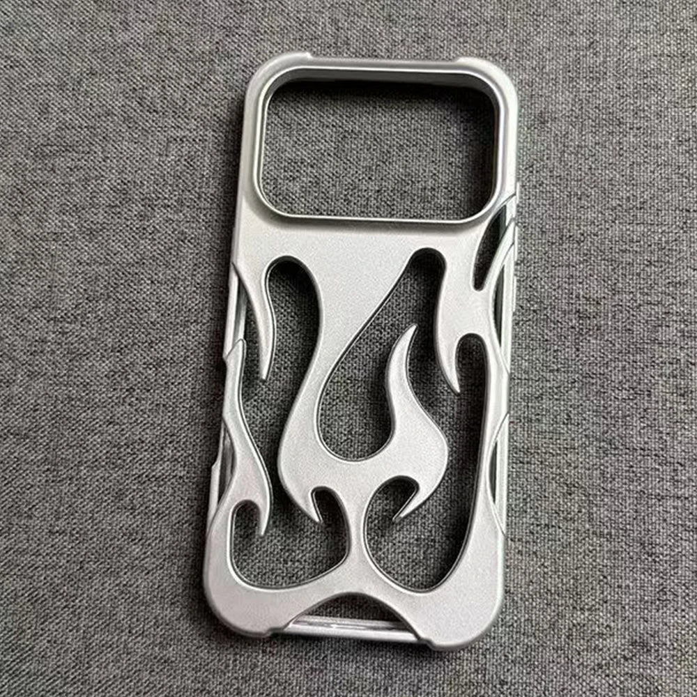 Flame Pattern Anti Drop TPU Phone Case for iPhone 17 16 15 14 Pro Max