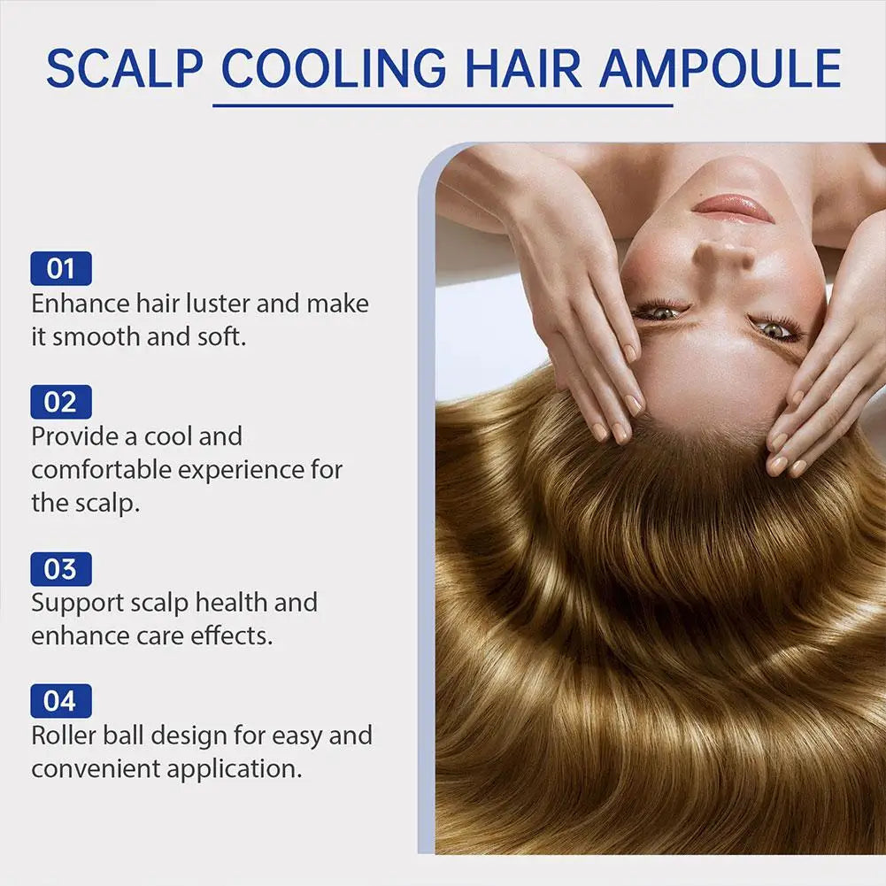 Anti-Hair Fall Growth Serum Roll-On 25ml Be Bodywise Rosemary Advanced Hair Growth Increases Density Hair Roller Essence Massage