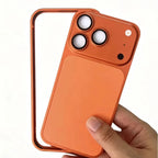 Metal Alloy Frame Bumper Phone Case for IPhone 17 16 15 14 13 12 Pro Change To 18 Pro Shockproof Protective Border Cover