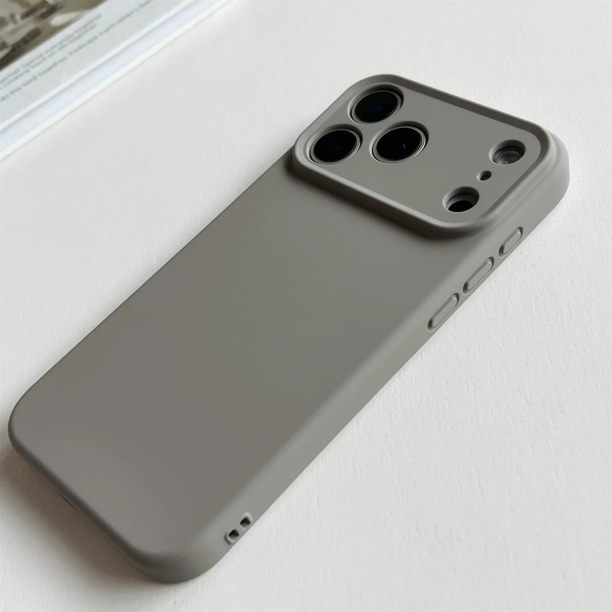 TPU Shockproof Cover For iPhone 17 16 Pro Max For iPhone 17Air 16 15 14 13 Plus Case Liquid Silicone Original TPU Magsafe Case