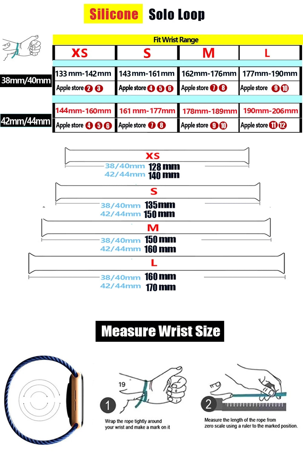Solo Loop Silicone for Apple Watch Bands 40mm 44mm 45 41 49mm 42mm 46mm 38 Bracelet iwatch Series 11 10 9 8 7 6 SE3 Ultra2 Strap