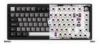 Akko MonsGeek M1 V5 Tri-mode Mechanical Keyboard Barebone Kit VIA 75% 3/5 Pins Customized Hot Swap RGB Rapid Disassemble Gasket