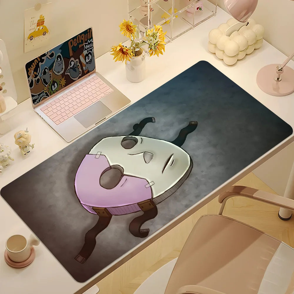 Game S-Sally Face S Mouse Pad Large Desk Mat Keyboard Ergonomic Office Rubber Game PC Non-slip Anti-fray Home Custom Best Price