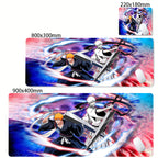 Bleach Kurosaki Ichigo Anime Mouse Pad Pc Gamer Accessories Desk Mats Rubber Carpet Mousepad Office Table Pads Gaming Mouse Mats