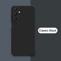 Original Square Liquid Silicone Phone Case for Samsung Galaxy A26 A36 A56 5G 360 Soft Protective Anti-drop Shockproof Back Cover