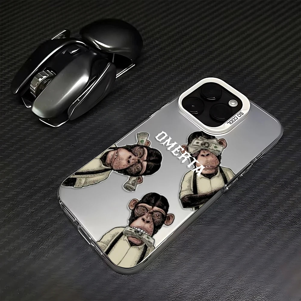 Fashion Omerta Phone Case For iPhone 17 16e 16 15 14 13 12 11 mini Pro Max X XR XSMAX 8 7 Air Plus Anti Fall Matte Back Cover