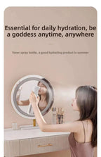 High Pressure Continuous Spray Bottle Hair Care Makeup Water Replenishing Spray Bottle Separate Bottle Press Mist Spray Bottle