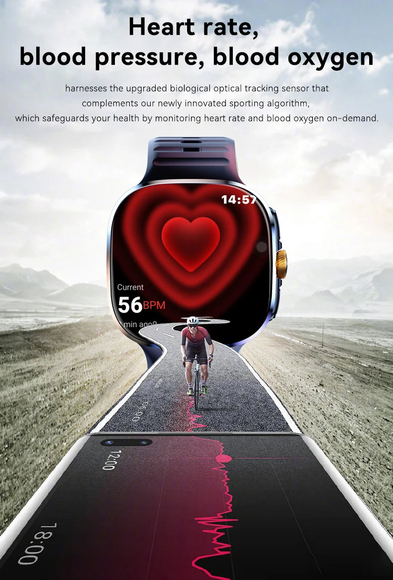 M99 Mini New Package 2.29inch Amoled Smartwatch 5G LTE Android Smart Watch With Rotary Camera GPS WIFI Sim Card Slot 2100Mah