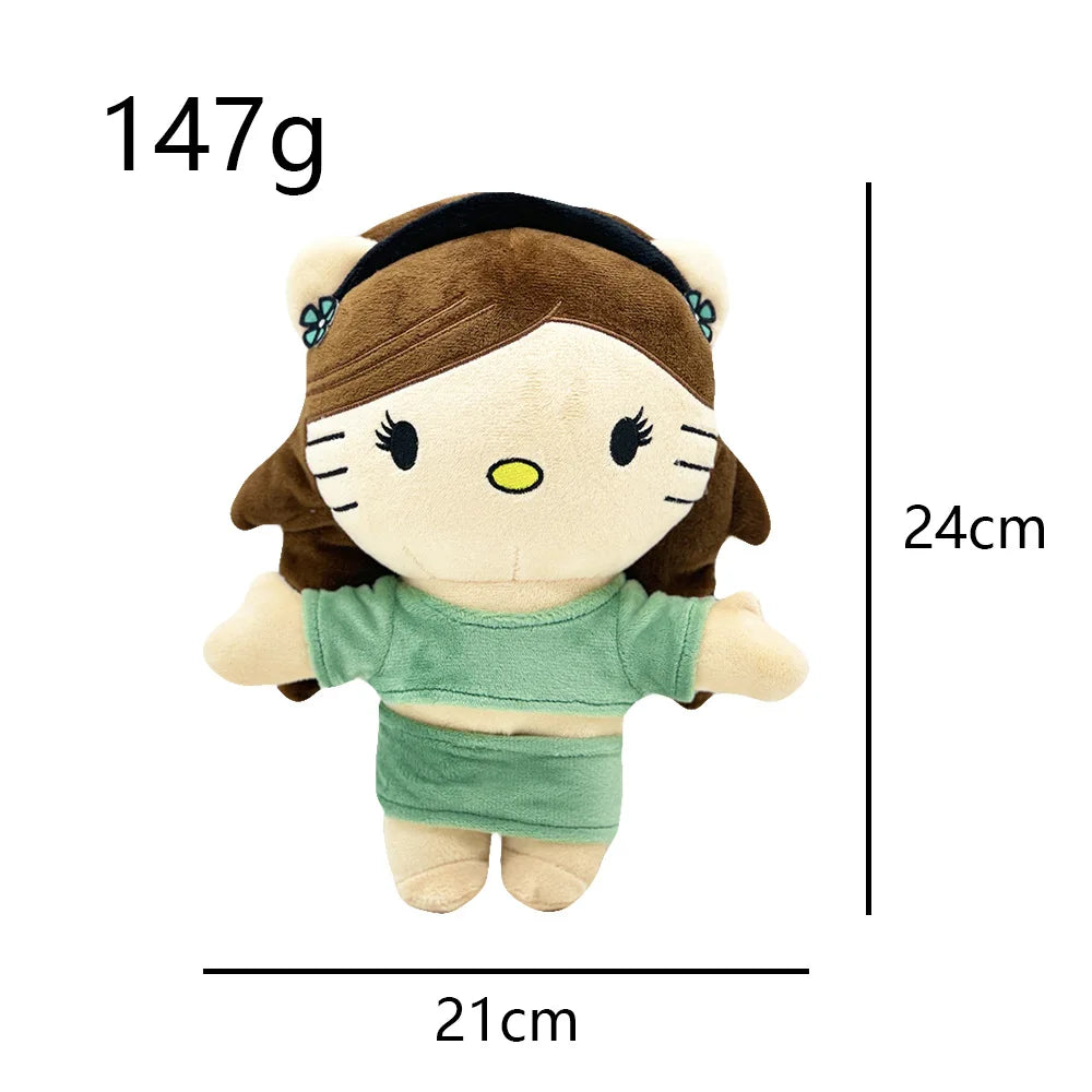 Multiple Styles Cute Cat Eminem XXXTentacion Frank Ocean Plush Toy Doll with Clothes Stuffed Soft Plush Toys Fans Collect Gift