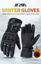 Winter Motorcycle Gloves for Men Women Waterproof Warm Cold Weather Riding Gloves Touchscreen for ATV UTV Road Racing Snowmobile