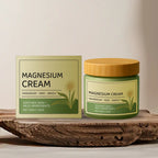 Magnesium Cream for Muscle & Nerve-Relief Moisturizing Body Massage Cream Fast Absorption Support Body Relief Daily Care