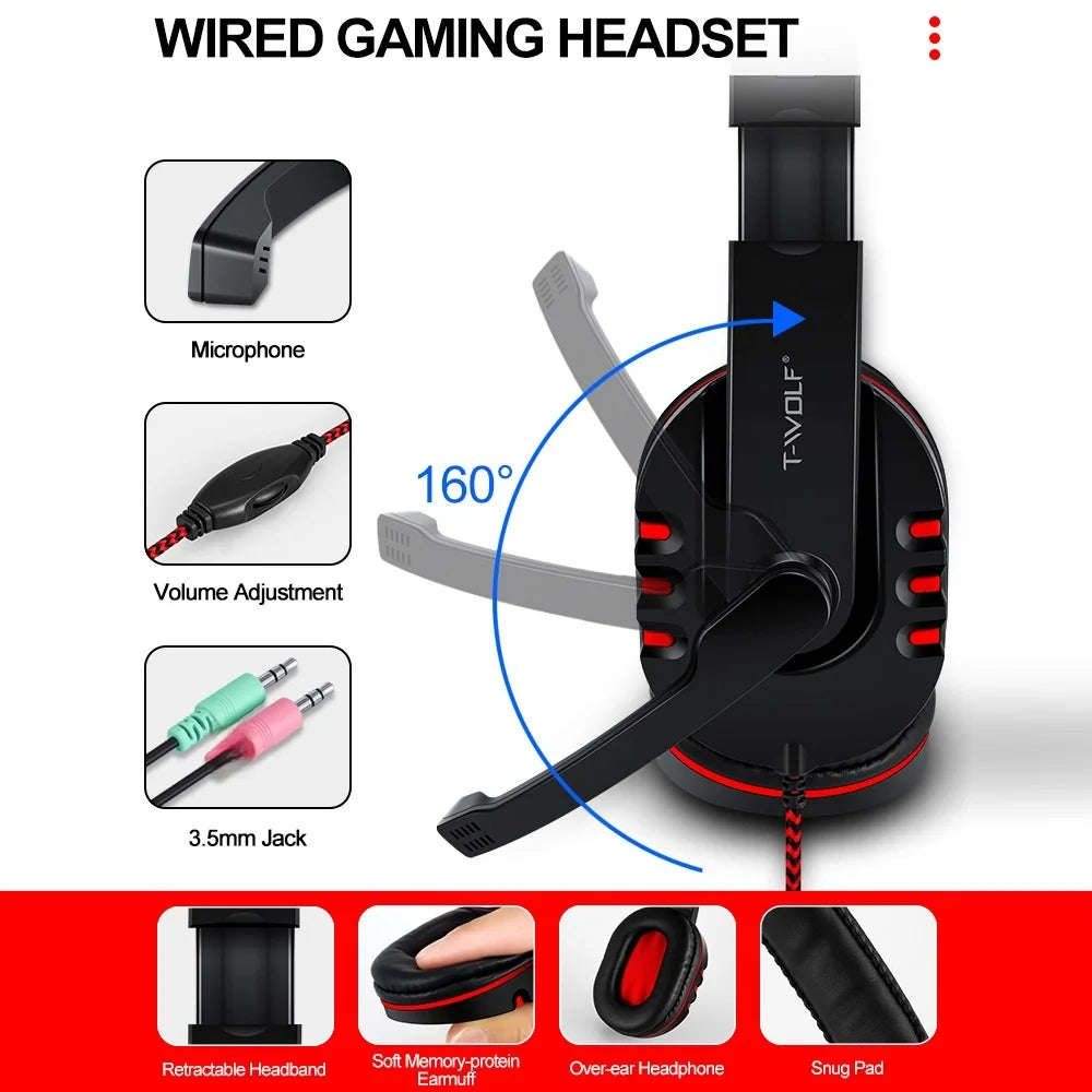 Gaming Keyboard 104 Keys & Gaming Mouse Controller 4-color Breathing Light Mouse 3.5mm Gaming Headset Anti-slip Mouse Pad Combo