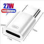 IOS To USB C Fast Charging Adaptador Lightnning To Type C Adapter USB C Data Transfer Converter for IPhone 17 15 Samsung Google
