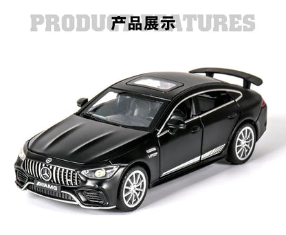 1:32 Mercedes Benz AMG GT63  Sports Car Alloy Diecast Car Model Sound Light Pull Back Toys Ornaments Gift For Children Collect