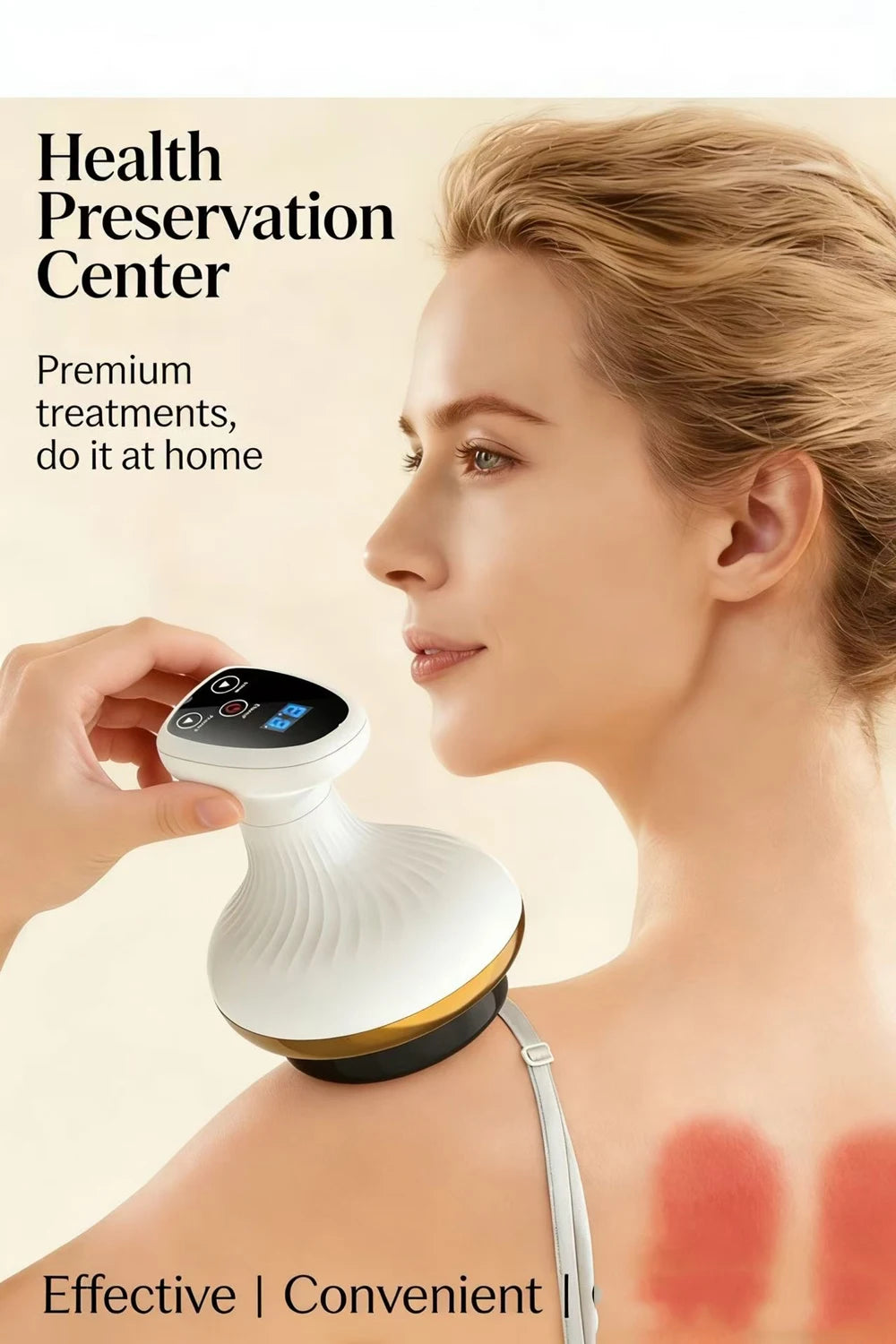 Electric Massage Brush, Universal Body Dredging Device, Scraper, Household Abdominal And Back Massager Scraping Device