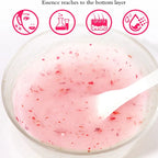 Salmon DNA PDRN Vitamin C Collagen Crystal Soft Mask Powder Rose Petal Hyaluronic Acid Face Mask DIY Plant Deep Hydrating Mask