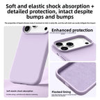 Liquid Silicone Magnetic for MagSafe Phone Case for IPhone17ProMax 16 15 18 13 17Air Solid Color Skin Protection Soft Back Cover