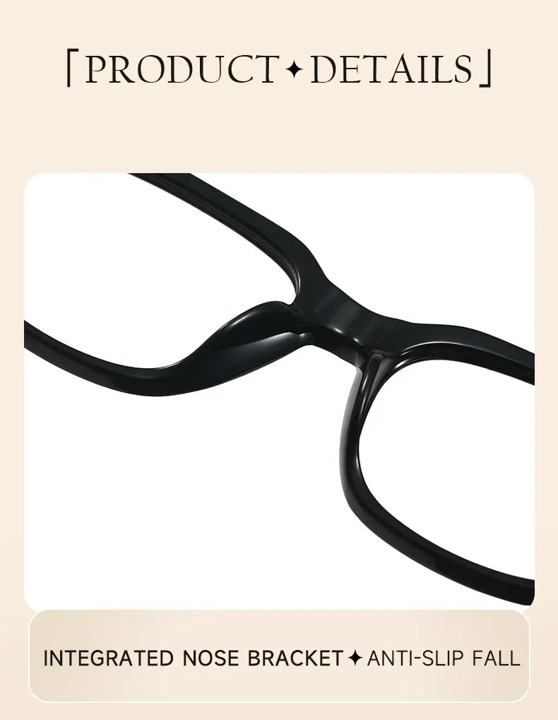 2026 BEAU FIVE Retro Square Blue Light Blocking Computer Glasses