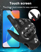 Summer Motorcycle Gloves Men Women Full Finger Touch Screen Motocross Racing Gloves Motorbike Bicycle Cycling Glove M-XXL