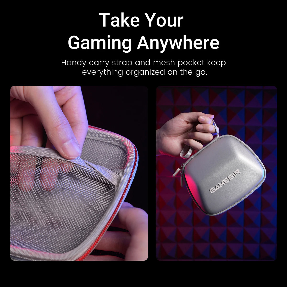 GameSir G7 Pro Controller Accessory, Carrying Case, Type-C Cable, Anti-friction Ring, Faceplate for G7 SE, G7 HE, Kaleid Gamepad