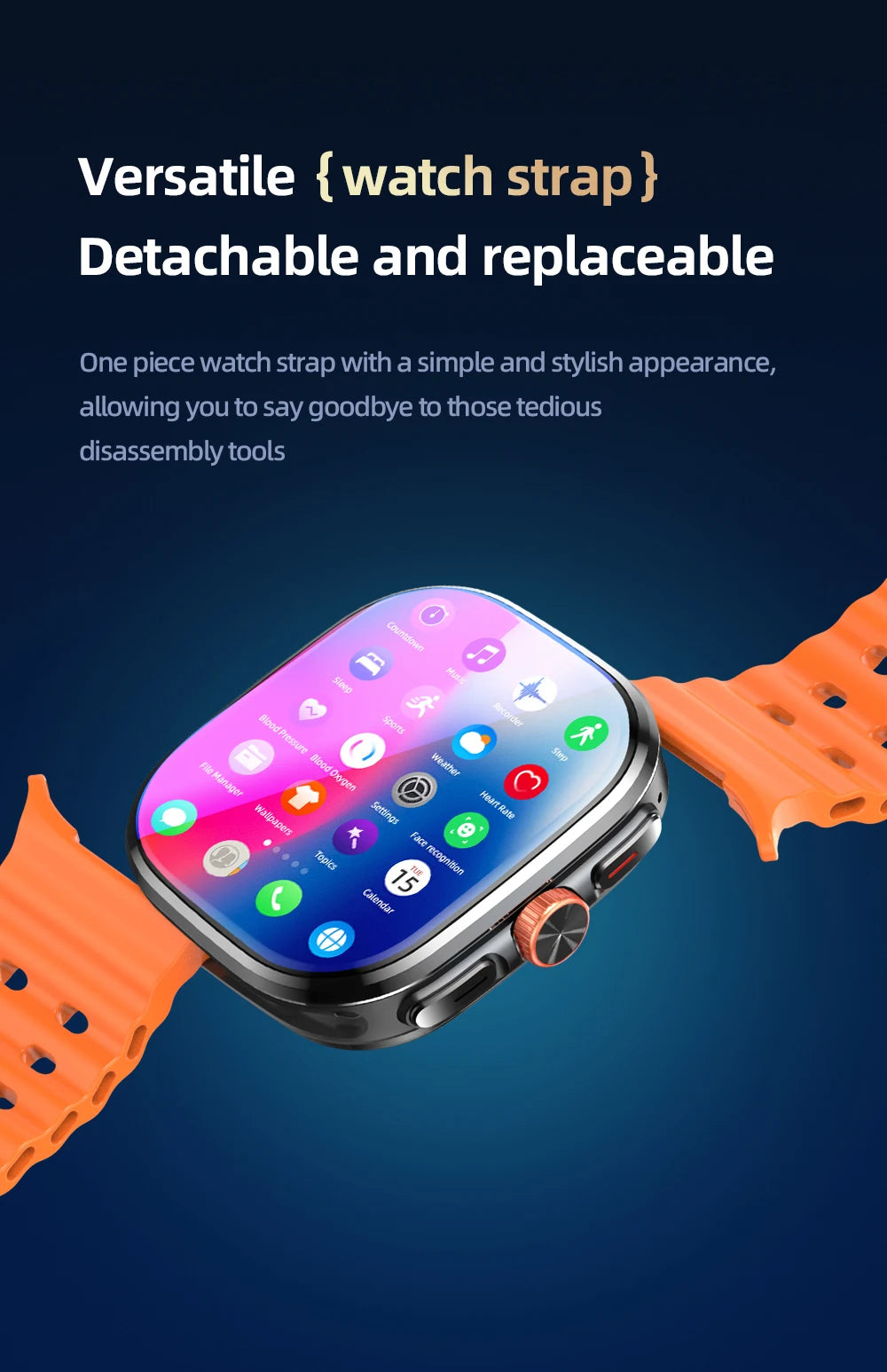 M99 Mini New Package 2.29inch Amoled Smartwatch 5G LTE Android Smart Watch With Rotary Camera GPS WIFI Sim Card Slot 2100Mah