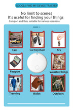 Smart GPS Tracker Works With google find my device tracker Pet Kids Luggage Key Tracking Global Accurate Positioning Bluetooth