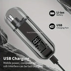 Electric Nose & Ear Trimmers for Men USB Rechargeable  Portable Mini Compact Design with Fast Charge Electric Grooming Kit