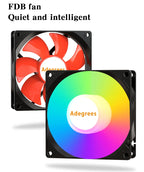 CPU Air Cooler X79 X99 3Pin/4Pin PWM Processor Cooling Fan For Intel LGA 1366 1151 1155 1200 1700 2011 AMD AM3 AM4 AM5