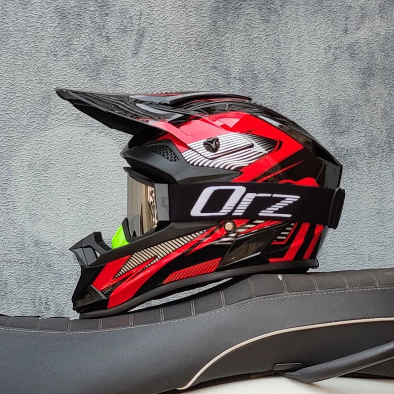 Super-Cool Motorcycle Off-road Helmet ATV Dirt Bike Helmet MTB Downhill Full Face Helmet Free gifts&a lot of Design capacetes