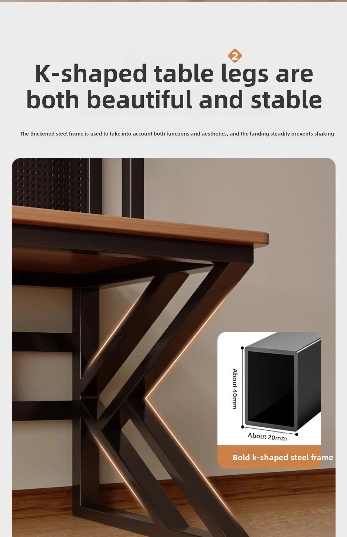 Gaming Desk with Bookshelf and Pegboard Computer Desk with Storage Shelf Home Office Study Desk for Bedroom Small Space