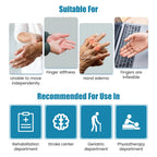 Left & Right Rehabilitation Robot Gloves Hand Massage Device for Stroke Hemiplegia Hand Function Recovery Finger Workout Trainer