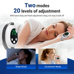 Handheld 20 Levels EMS Sleep Aid Relaxation Treatment Microcurrent Pulse Hypnosis Device Insomnia Rechargeable