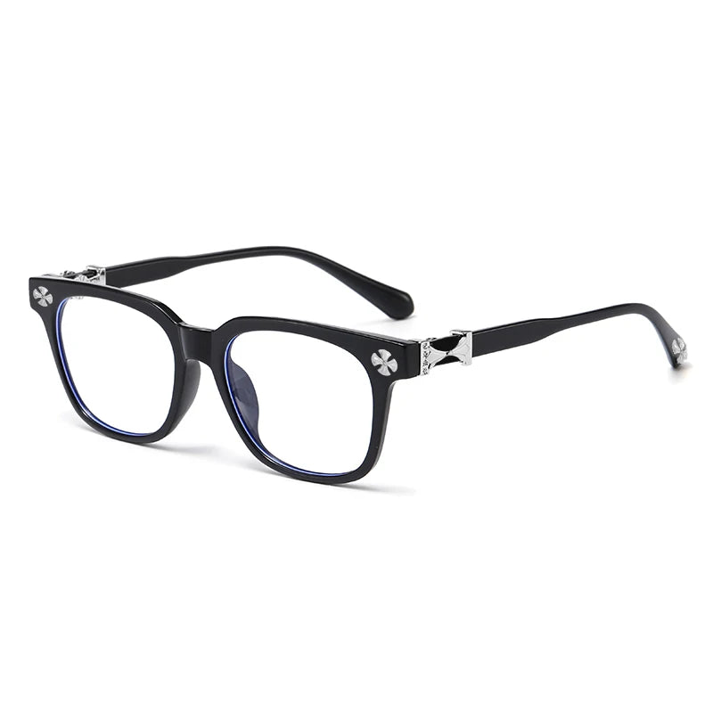 2026 BEAU FIVE Retro Square Blue Light Blocking Computer Glasses