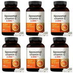 Liposomal Vitamin C 2000mg High Absorption Fat-Soluble 240 Capsules 60 Servings Non-GMO Gluten Free