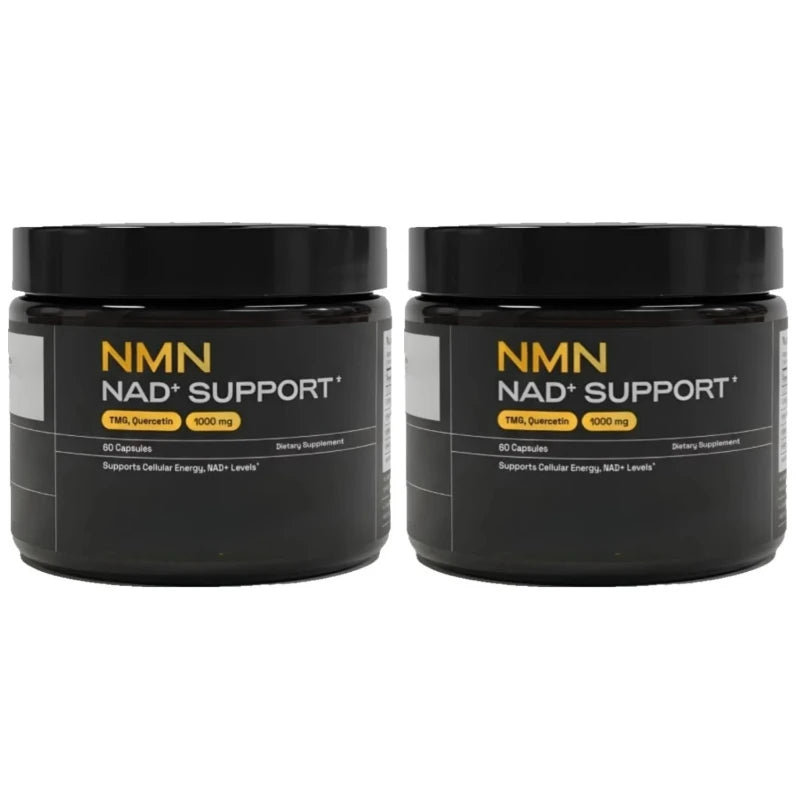 NMN 1000 Mg Capsule Supplement 4-in-1 Formula with TMG, Quercetin & Resveratrol NAD+ Supplement Supports Energy 60 Capsules